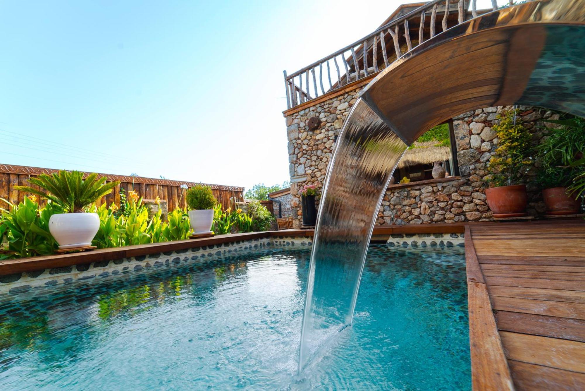 Levissi Lodge Otantic Stone Villa In Kayakoy Ngoại thất bức ảnh