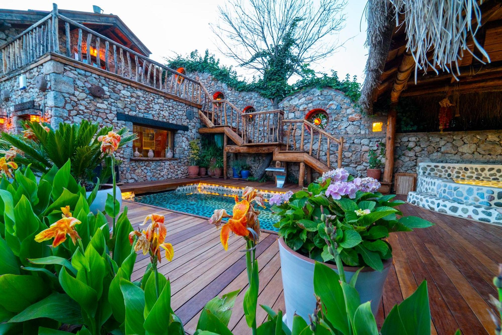Levissi Lodge Otantic Stone Villa In Kayakoy Ngoại thất bức ảnh